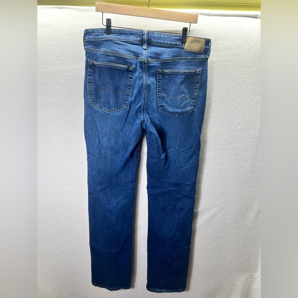 American Eagle Airflex Original Bootcut Jeans Mens 34/36 Denim Blue Stretch 2405 - Picture 9 of 11
